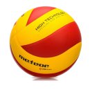 PIŁKA SIATKOWA METEOR CHILI PU MINI YELLOW/RED 4 VOLLEYBALL