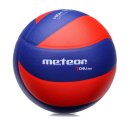 PIŁKA SIATKOWA METEOR CHILI PU R&B RED/BLUE VOLLEYBALL