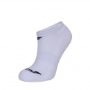 SKARPETY BABOLAT INVISIBLE JUNIOR SOCKS 3 PACK WHITE