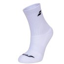  SKARPETY BABOLAT JUNIOR CREW SOCKS 3 PACK WHITE 31-34