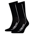  SKARPETY HEAD ALL SPORTS PERFORMANCE CREW SOCKS 2 PACK BLACK