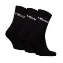 SKARPETY HEAD ALL SPORTS SHORT CREW SOCKS 3 PACK BLACK