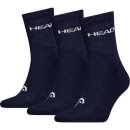  SKARPETY HEAD ALL SPORTS SHORT CREW SOCKS 3 PACK NAVY