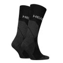 SKARPETY HEAD HIKING ALL CLIMATES CREW SOCKS 2 PACK BLACK