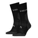  SKARPETY HEAD HIKING ALL CLIMATES CREW SOCKS 2 PACK BLACK