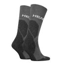 SKARPETY HEAD HIKING ALL CLIMATES CREW SOCKS 2 PACK GREY