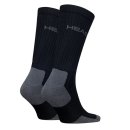 SKARPETY HEAD TENNIS PERFORMANCE CREW SOCKS 2 PACK BLACK