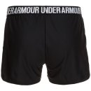 SPODENKI UNDER ARMOUR NEW PLAY SHORT WOMEN BLACK 002