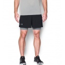 SPODENKI UNDER ARMOUR QUALIFIER 2-IN-1 SHORT MEN BLACK