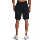 SPODENKI UNDER ARMOUR RIVAL TERRY SHORT MEN BLACK