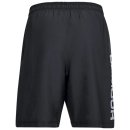 SPODENKI UNDER ARMOUR WOVEN GRAPHIC WORDMARK SHORT MEN BLACK