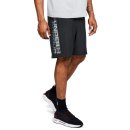 SPODENKI UNDER ARMOUR WOVEN GRAPHIC WORDMARK SHORT MEN BLACK