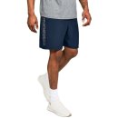 SPODENKI UNDER ARMOUR WOVEN GRAPHIC WORDMARK SHORT MEN NAVY