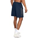 SPODENKI UNDER ARMOUR WOVEN GRAPHIC WORDMARK SHORT MEN NAVY