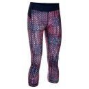 SPODNIE UNDER ARMOUR HEATGEAR PRINTED CAPRI WOMEN