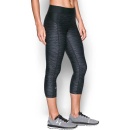 SPODNIE UNDER ARMOUR HEATGEAR PRINTED CAPRI WOMEN