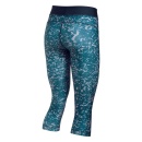 SPODNIE UNDER ARMOUR HEATGEAR PRINTED CAPRI WOMEN