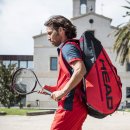 TORBA NA RAKIETY HEAD TOUR TEAM 9R BLACK/RED BAG