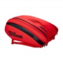 TORBA NA RAKIETY WILSON RF DNA 12 PACK BAG RED