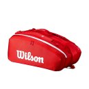 TORBA NA RAKIETY WILSON SUPER TOUR RED 15 PK BAG 2025