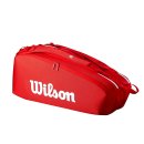 TORBA NA RAKIETY WILSON SUPER TOUR RED 6 PK BAG 2025