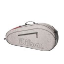  TORBA NA RAKIETY WILSON TEAM 3 PACK BAG HEATHER GREY