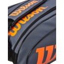 TORBA NA RAKIETY WILSON TEAM 6PK GREY/ORANGE BAG